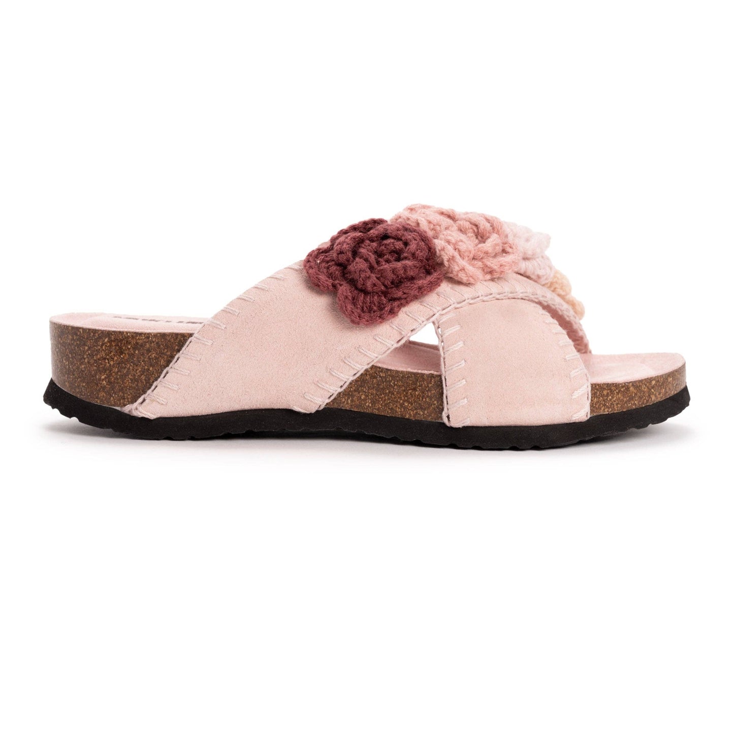 Muk Luks Women's Penelope Sandal: Stone