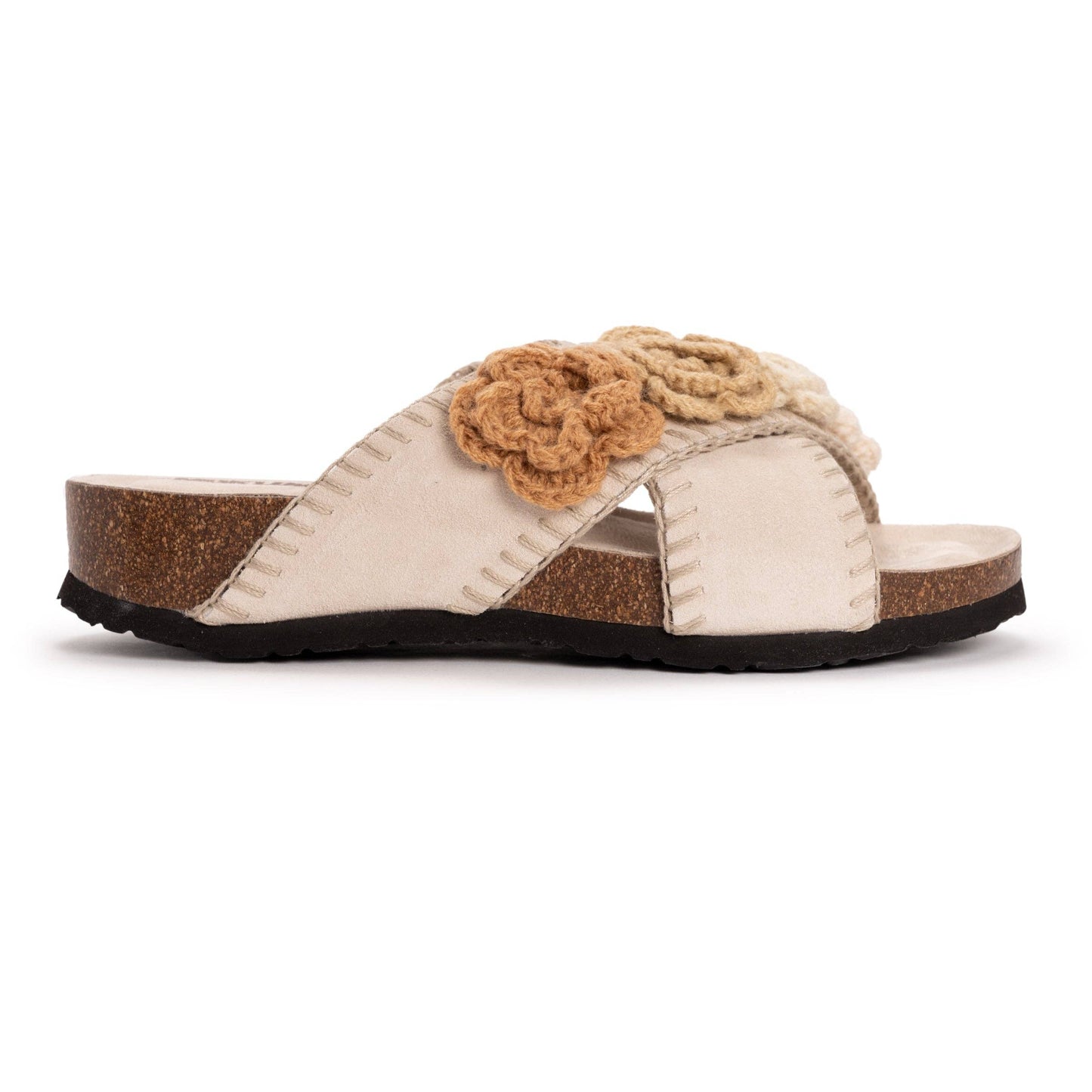 Muk Luks Women's Penelope Sandal: Stone