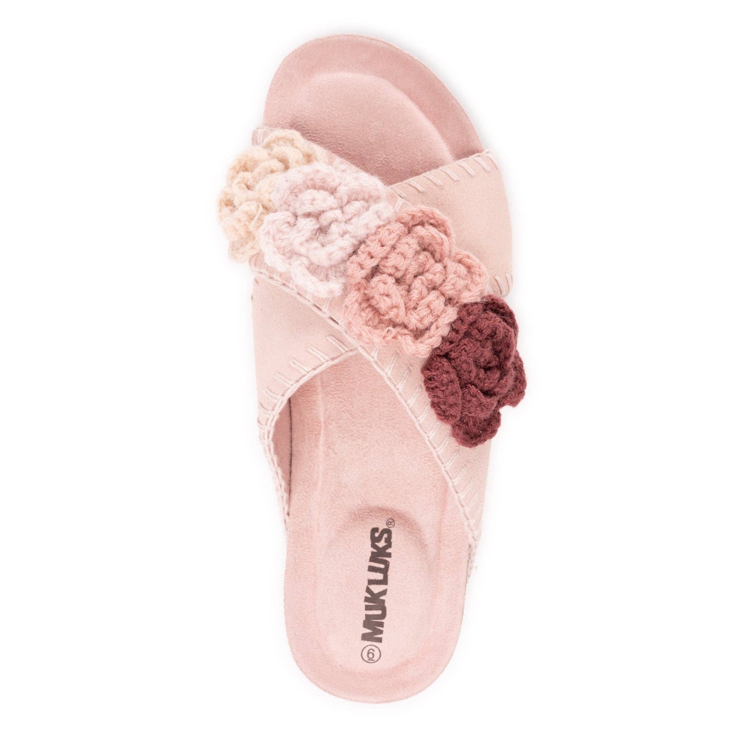 Muk Luks Women's Penelope Sandal: Stone