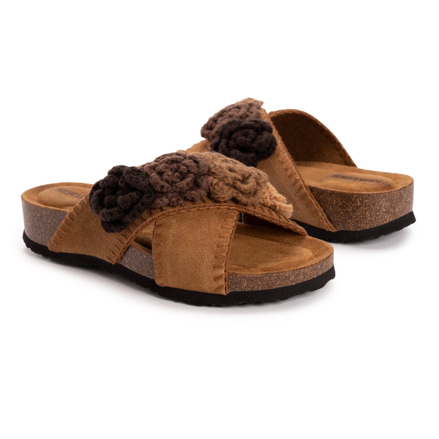 Muk Luks Women's Penelope Sandal: Stone